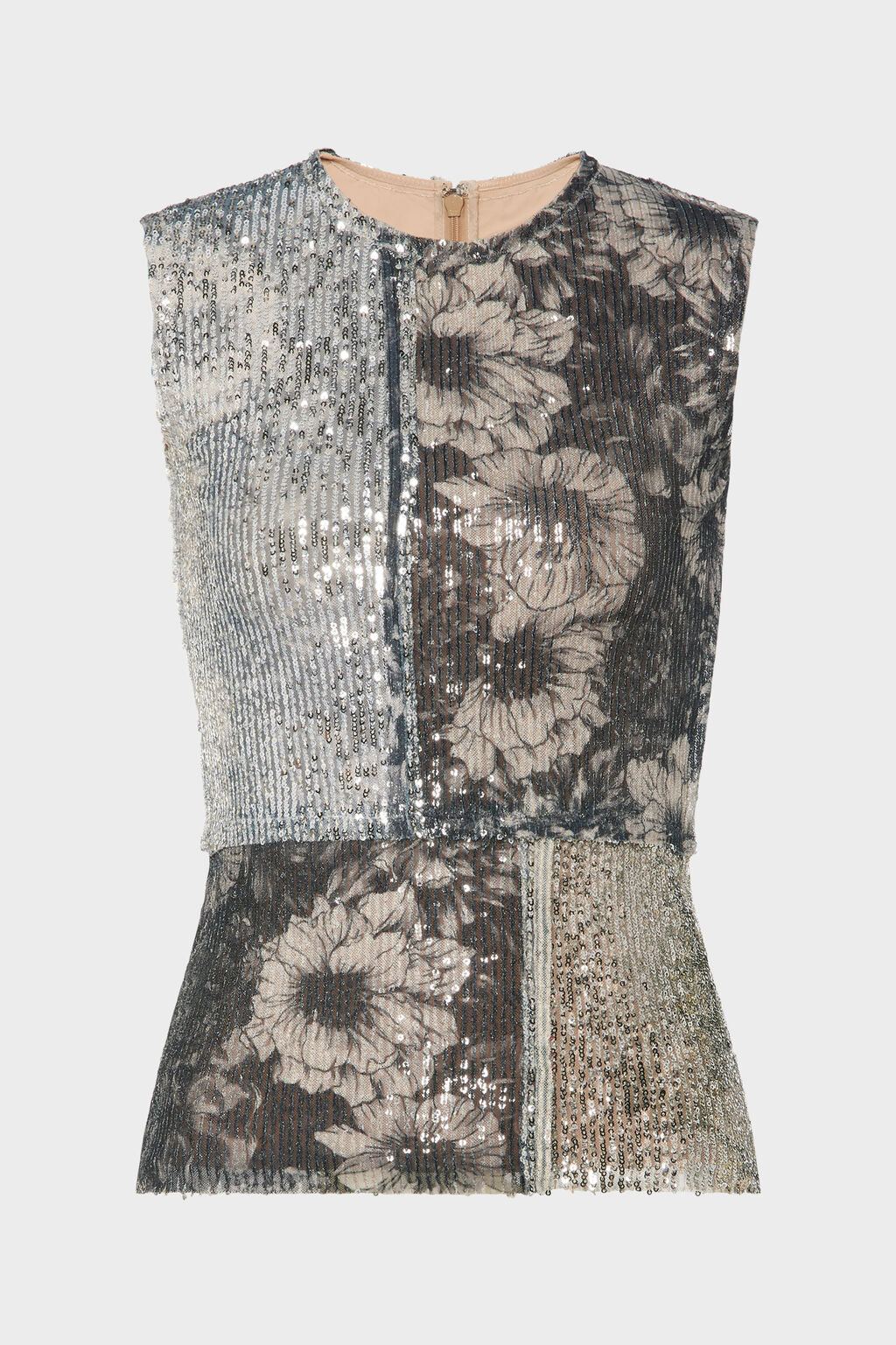 Rose Hand-Woven Suede Fringe Top