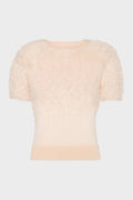 Midnight Mesa Hand-Woven Suede Fringe Top