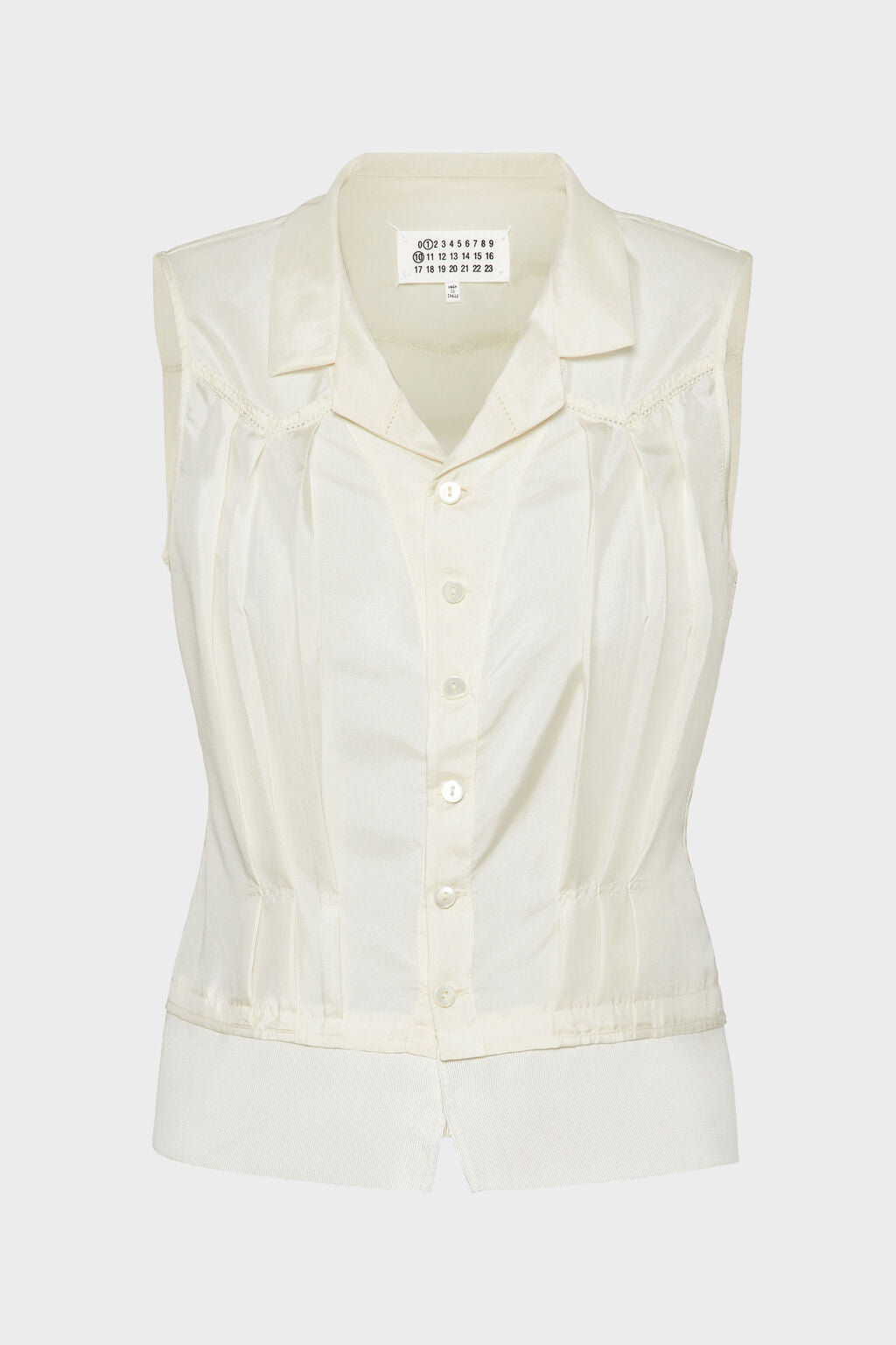 Ochre Hand-Woven Suede Fringe Top
