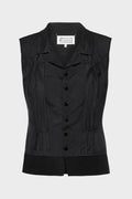 Saddle Hand-Woven Suede Fringe Top