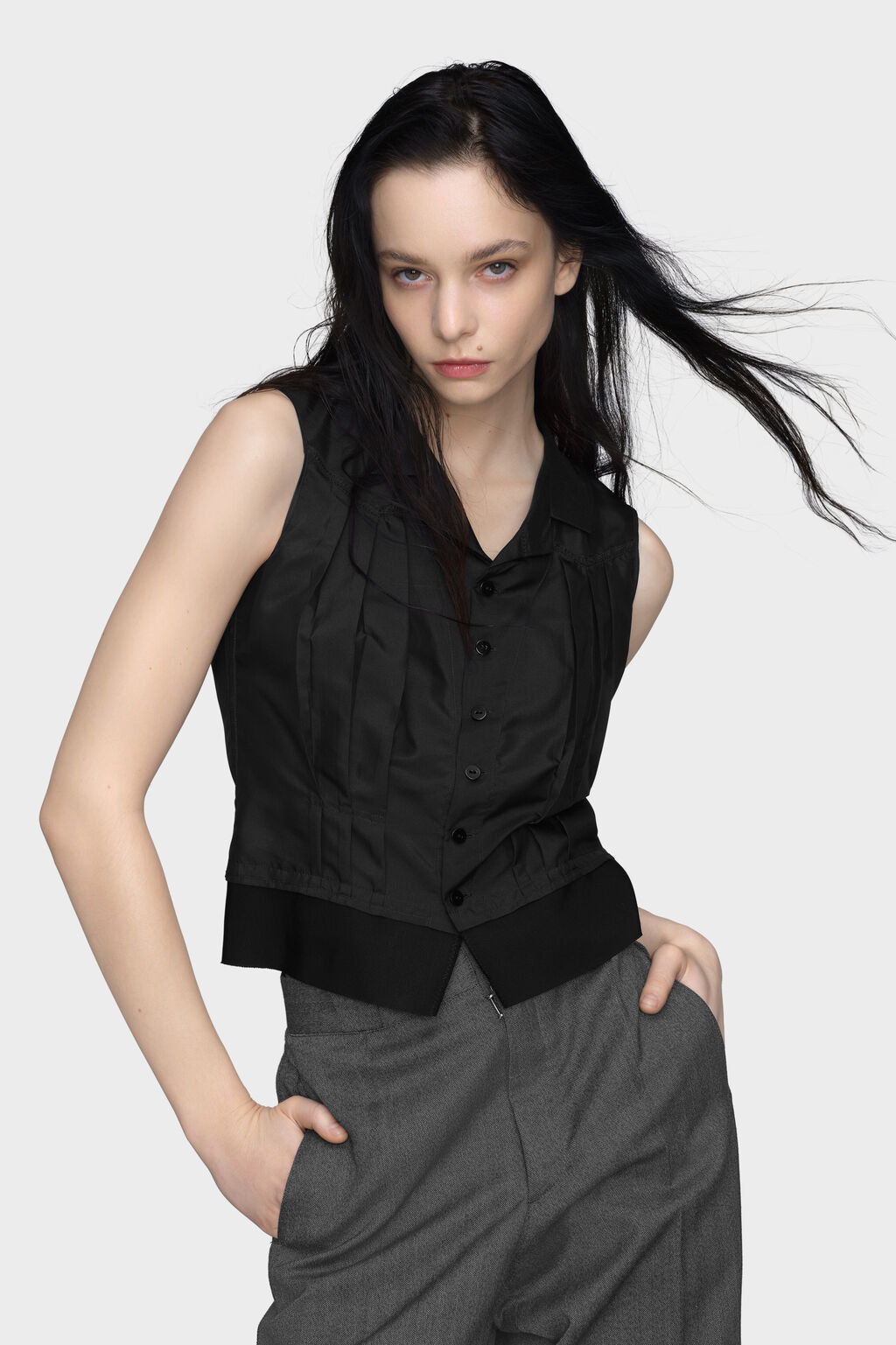 Saddle Hand-Woven Suede Fringe Top